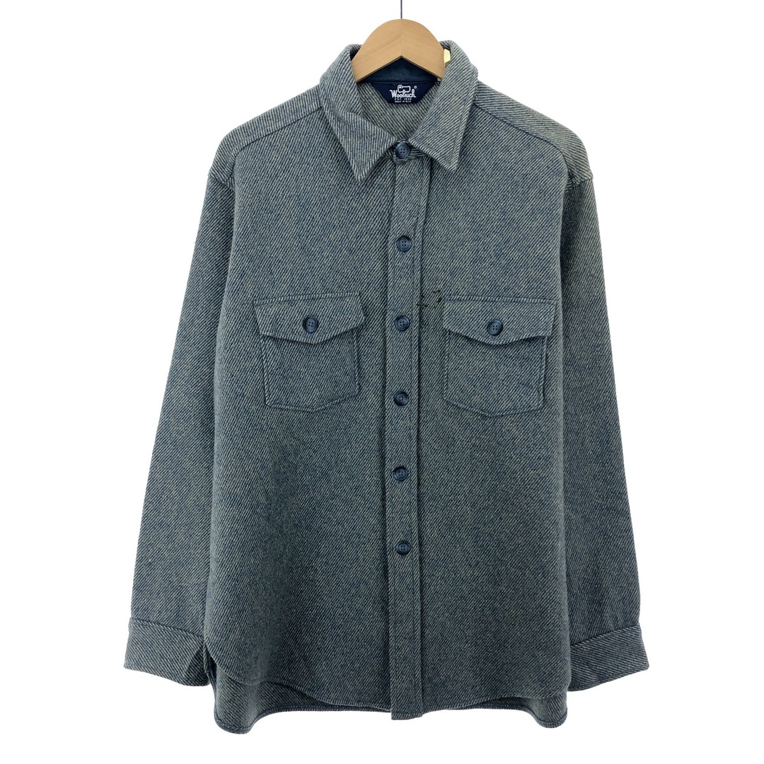 WOOLRICH(ウールリッチ)の古着 80年代 ウールリッチ WOOLRICH ヘビーウールシャツ USA製 メンズL ヴィンテージ /eaa388975 メンズのトップス(シャツ)の商品写真