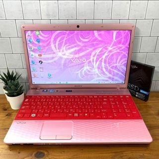 希少！ピンクのVAIO✨メモリ8G SSD\u0026Core i5のノートパソコン