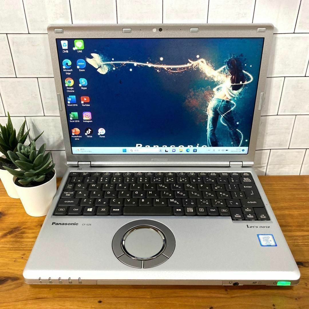 Panasonic - 【限定1台】レッツノートsz6☘7世代core i5☘SSD512GB/8GB