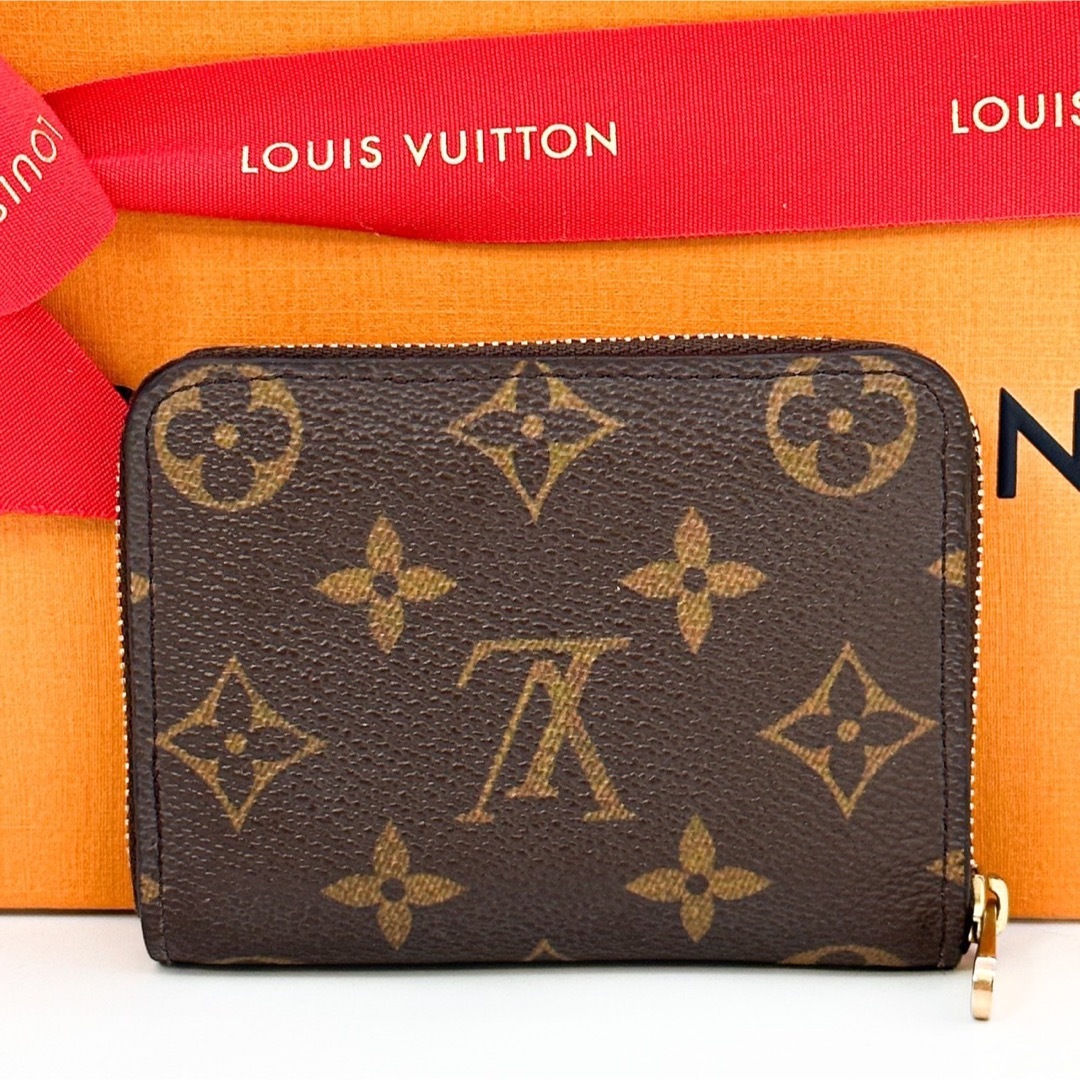 LOUIS VUITTON - 【極美品】ルイヴィトン モノグラム ジッピー コイン
