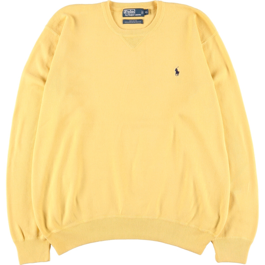 Ralph Lauren(ラルフローレン)の古着 ラルフローレン Ralph Lauren POLO by Ralph Lauren コットンニットセーター メンズXL /eaa344691 メンズのトップス(ニット/セーター)の商品写真