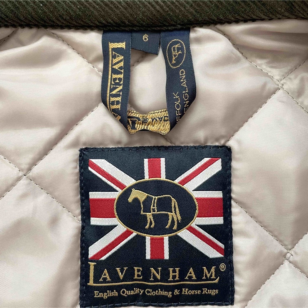 LAVENHAM(ラベンハム)のたくみ様専用【大きめ】ラベンハム　キルティングジャケット　美品 レディースのジャケット/アウター(ロングコート)の商品写真