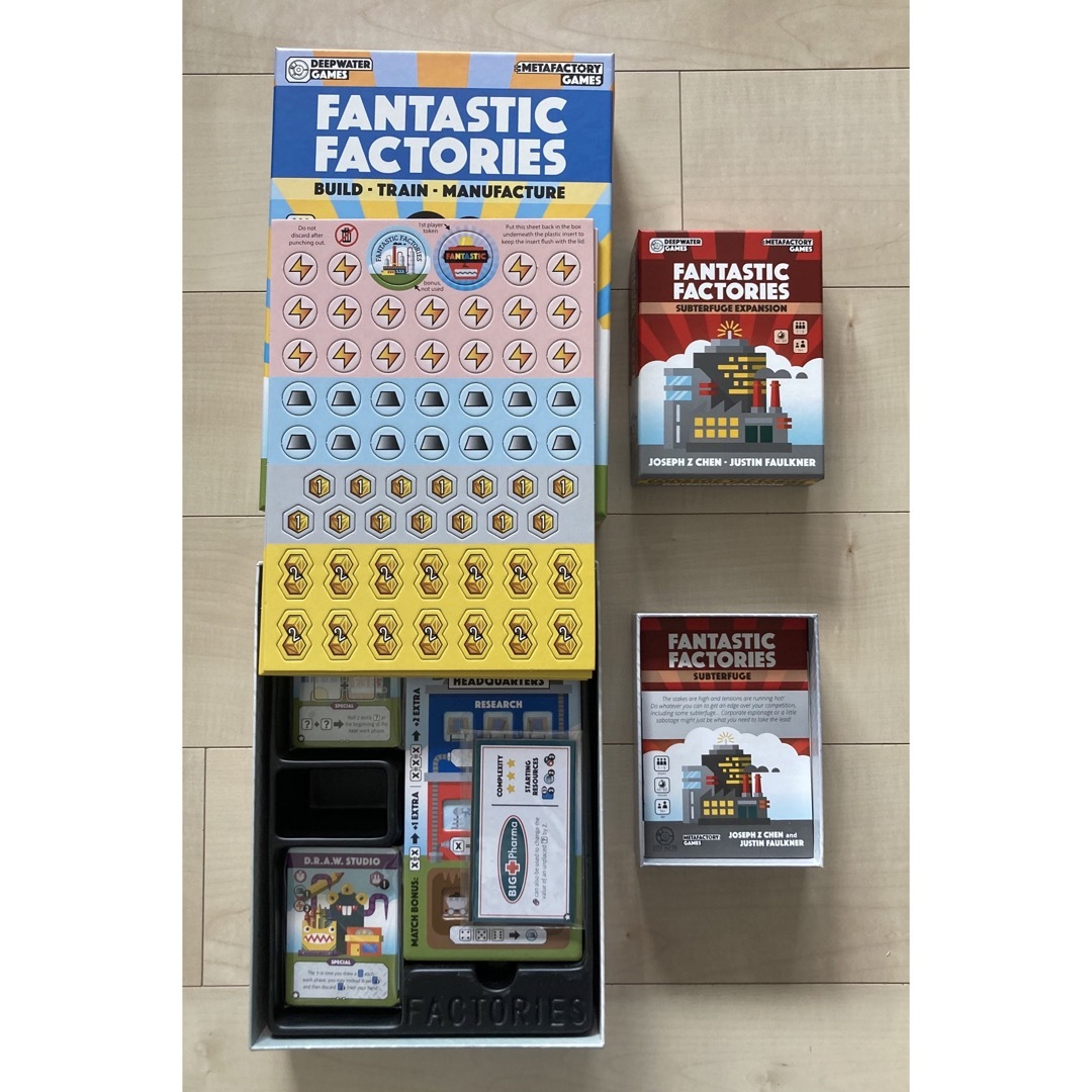 Fantastic Factories All-In ボードゲーム