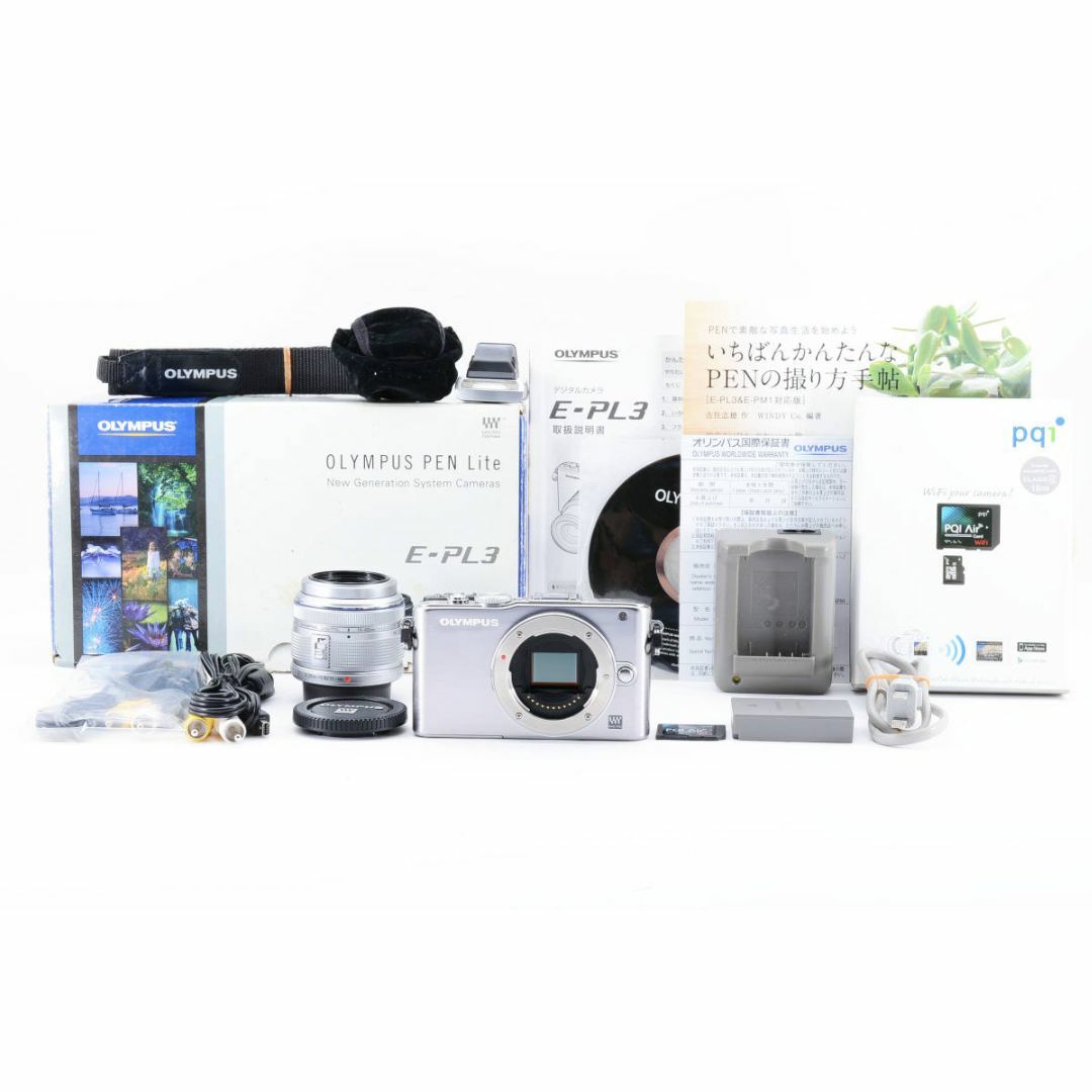 OLYMPUS - □美品□OLYMPUS PEN Lite E-PL3 標準ズームレンズセット の