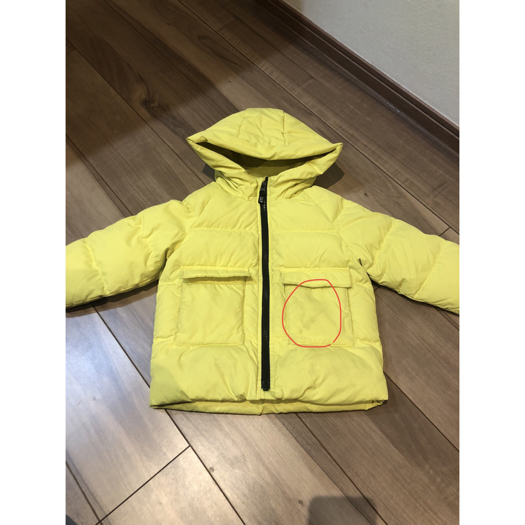 GAP(ギャップ)のGAP ダウンジャケット キッズ/ベビー/マタニティのキッズ服男の子用(90cm~)(ジャケット/上着)の商品写真