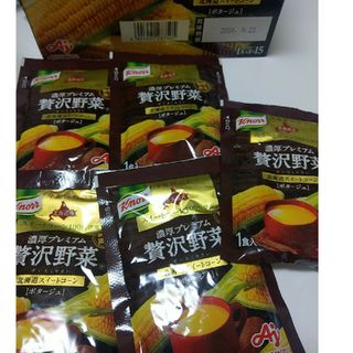 アジノモト(味の素)のクノール 濃厚プレミアム 贅沢野菜 コーン(インスタント食品)