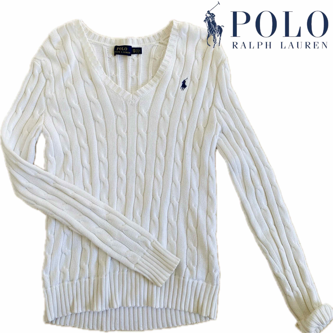 POLO RALPH LAUREN(ポロラルフローレン)のゆこ様　専用　セットpoloralphlauren ケーブルニットセーター レディースのトップス(ニット/セーター)の商品写真