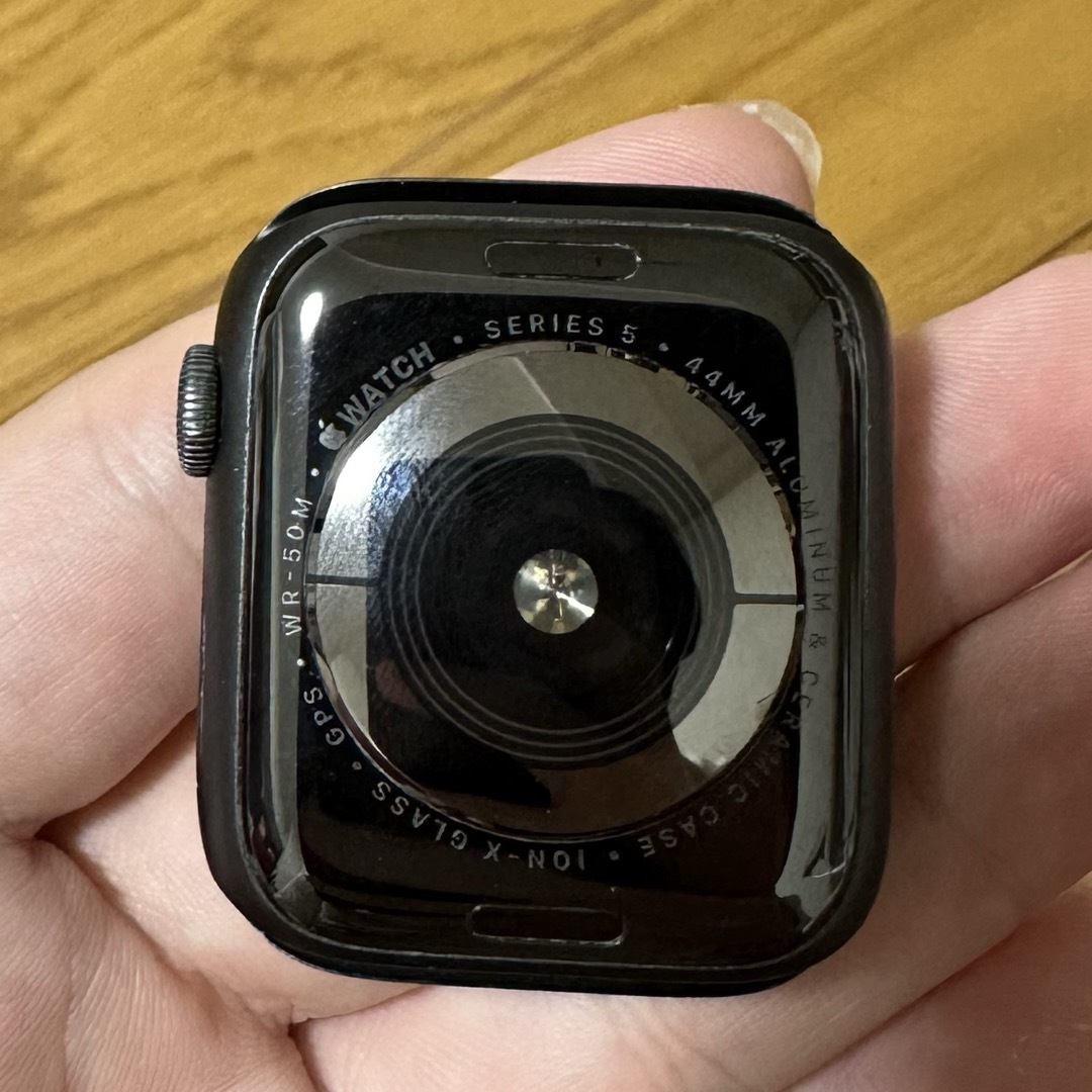 Apple Watch(アップルウォッチ)のApple Watch Series 5/GPS/44mm/A2093 スマホ/家電/カメラのスマホ/家電/カメラ その他(その他)の商品写真