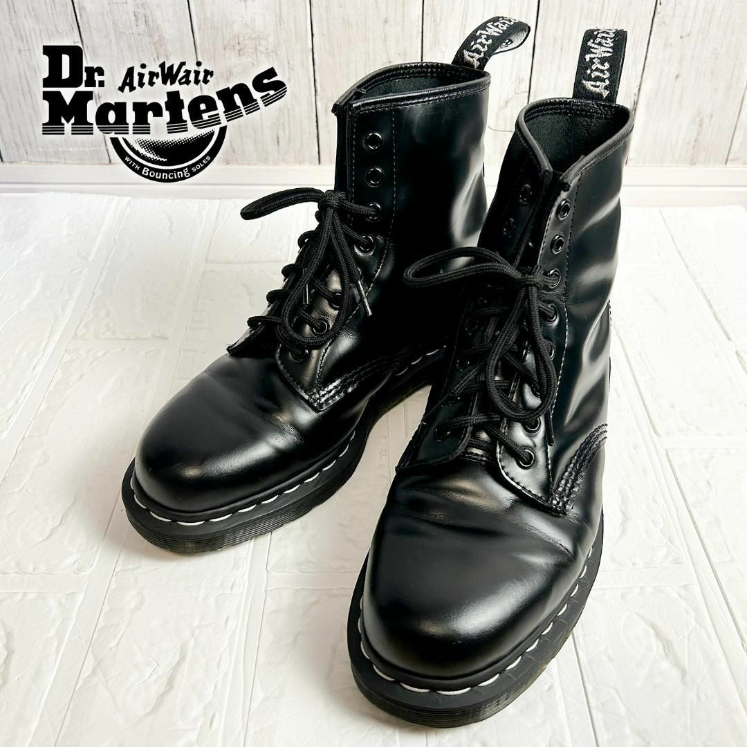 Dr.Martens - 【良品】ドクターマーチン1460 8ホール ホワイトステッチ ...