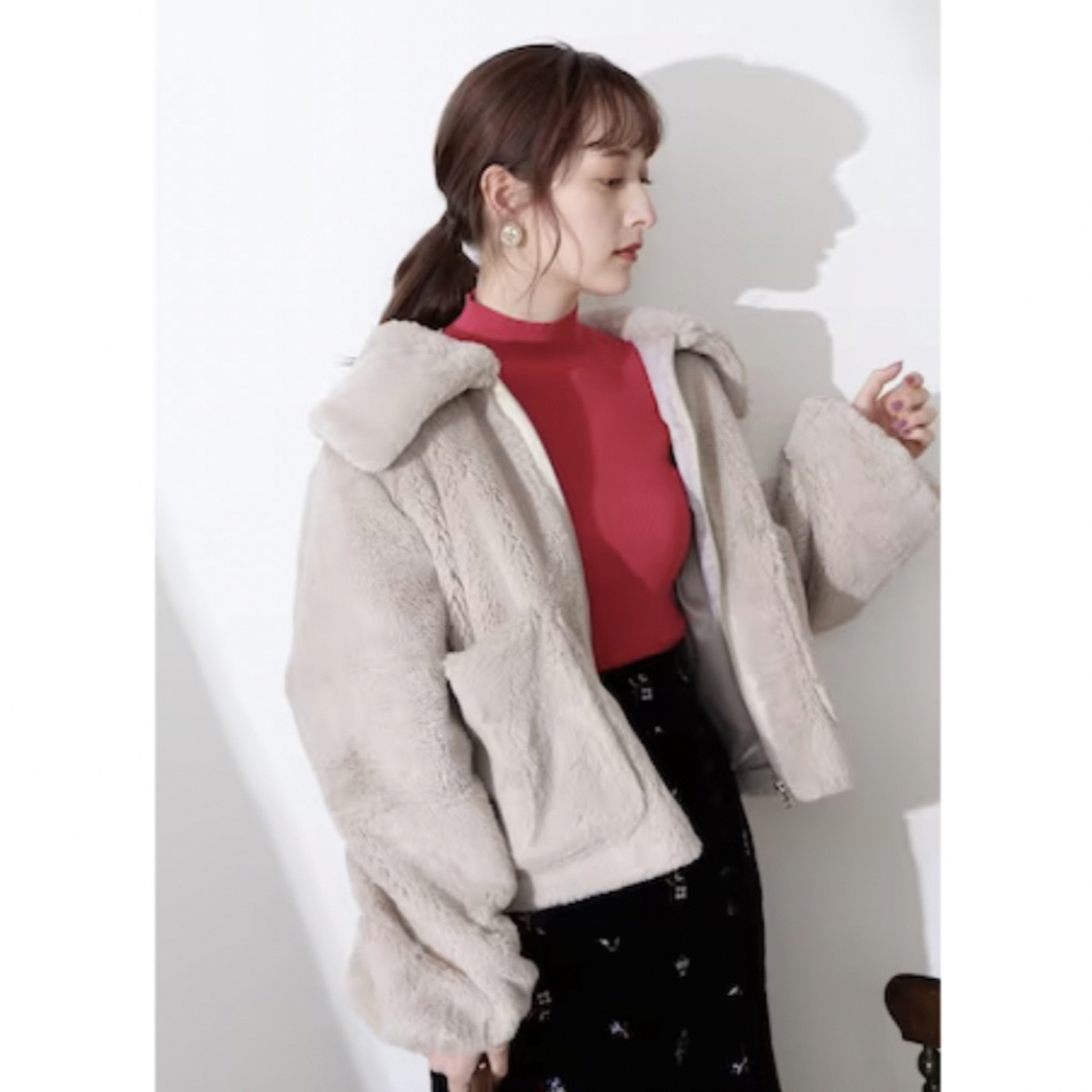 ☆JILL STUART☆新品☆ アリスフォークスファージャケット-