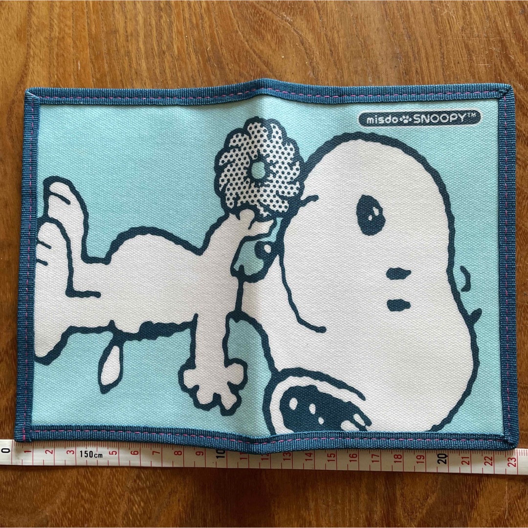 SNOOPYブックカバー ハンドメイドの文具/ステーショナリー(ブックカバー)の商品写真