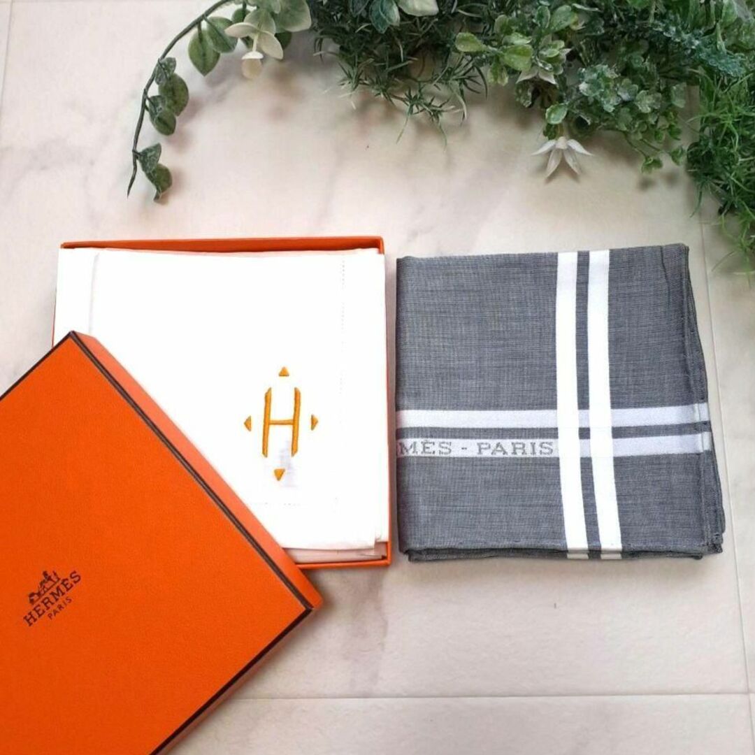 HERMES エルメス　ポケットチーフ　新品未使用