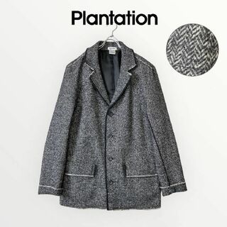 Plantation - ☆日本製 Plantation ジャガード 花柄 ジャケットの通販 ...