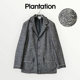 plantation テーラード　ノースリーブ　ジャケット