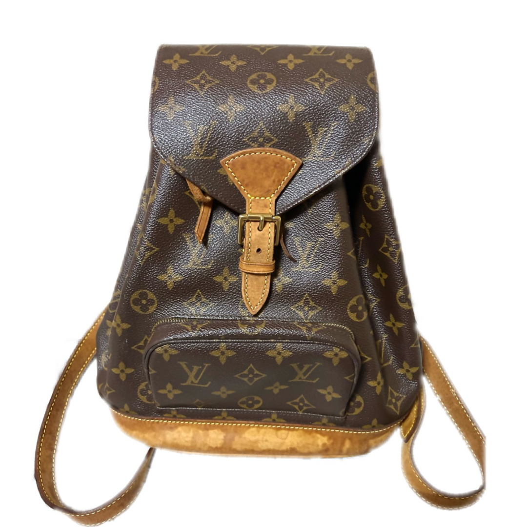 LOUIS VUITTON(ルイヴィトン)のLOUIS VUITTON ルイヴィトン モンスリMMリュック 正規品 レディースのバッグ(リュック/バックパック)の商品写真