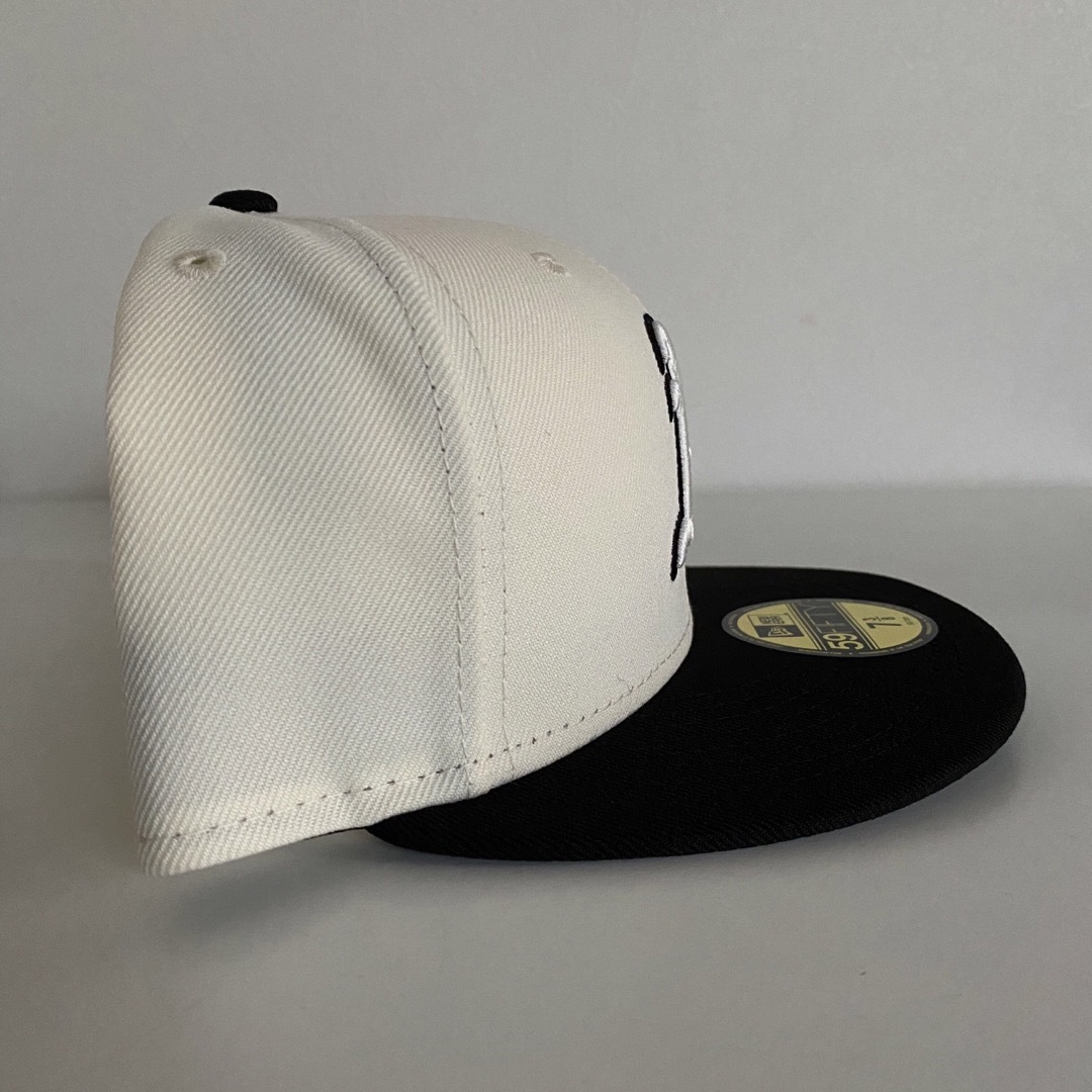 ツバ裏ブラック 3/8 New Era Cap アスレチクス ニューエラキャップ帽子