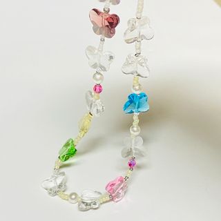 SWAROVSKI スワロフスキー グラデーション ネックレス  マルチカラー