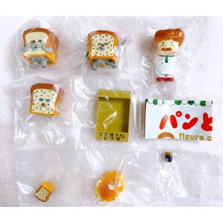 パンどろぼう　フィギュアコレクション　全5種類＋ラッキーアイテム　コンプリート(キャラクターグッズ)