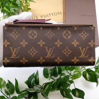 ルイヴィトン(LOUIS VUITTON)のルイヴィトン　長財布　ポルトフォイユアデル　モノグラム　フューシャ(財布)