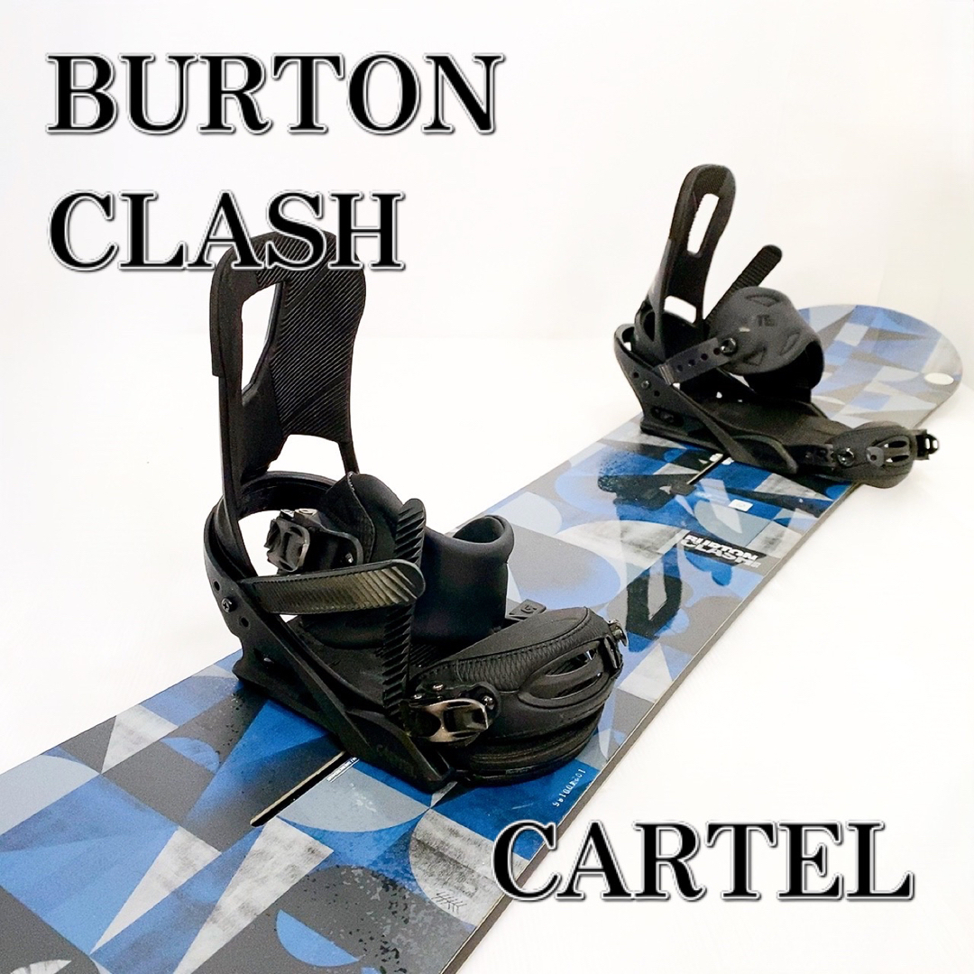 BURTON バートン CLASH CARTEL スノーボード 板 155cm