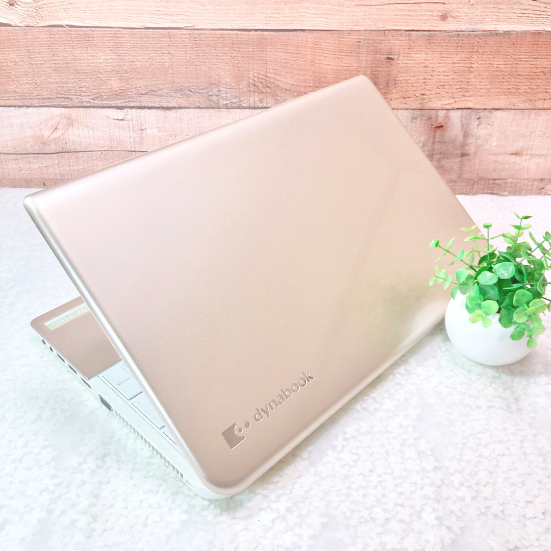 薄型❣ゴールドノートパソコン✨大容量750GB‼WEBカメラ✨初心者向け☘-