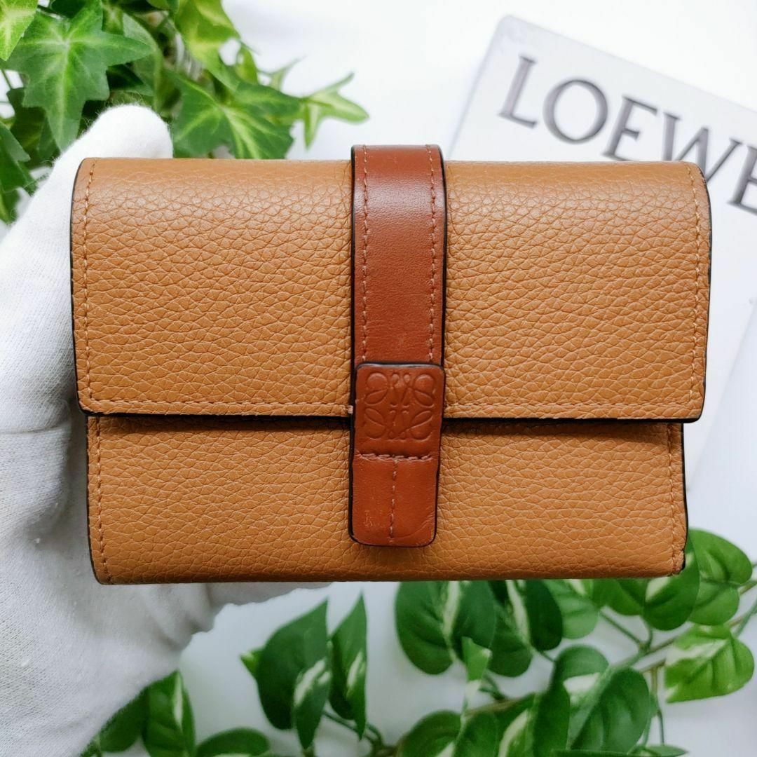 LOEWE - ロエベ 三つ折り財布 スモールバーティカルウォレット