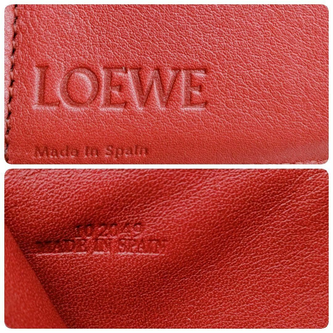 LOEWE - ロエベ 三つ折り財布 スモールバーティカルウォレット