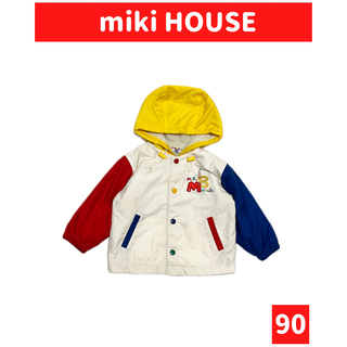 ミキハウス(mikihouse)のmiki HOUSE/ミキハウス ナイロンジャケット ジャンパー size90(ジャケット/上着)