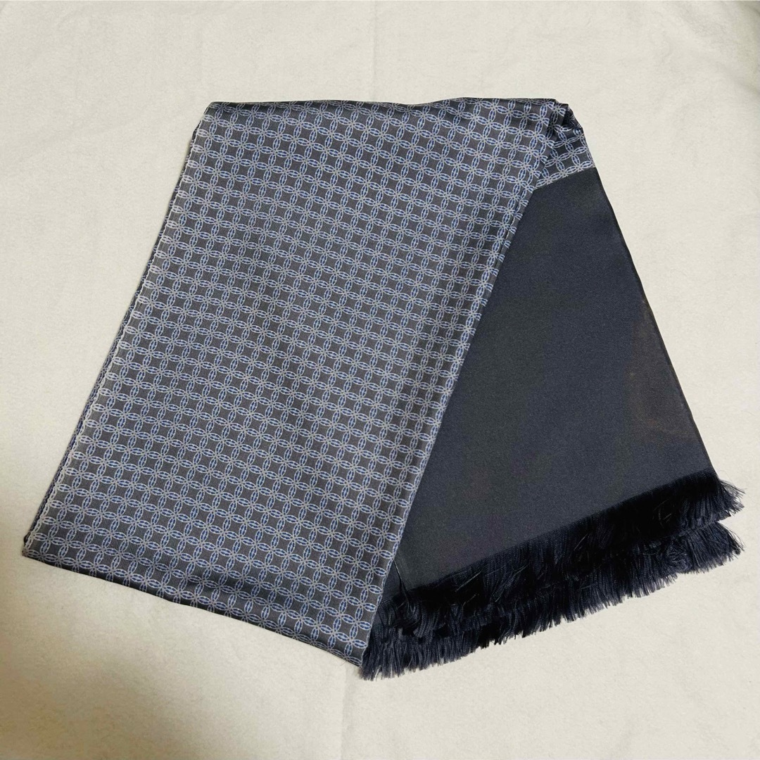 Hermes - 希少 HERMES エルメス ストール シルク 大判スカーフ メンズ