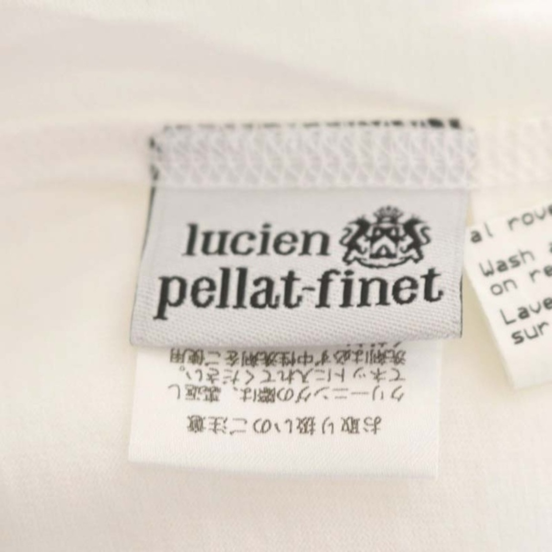 Lucien pellat-finet(ルシアンペラフィネ)のルシアンペラフィネ ラインストーン スカル Tシャツ カットソー 半袖 M 白 レディースのトップス(カットソー(半袖/袖なし))の商品写真