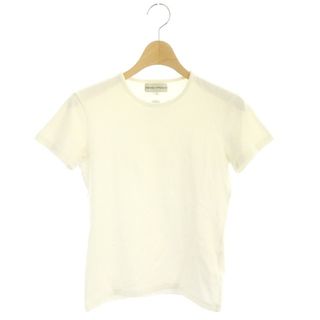 エンポリオアルマーニ(Emporio Armani)のエンポリオアルマーニ ロゴ Tシャツ カットソー 半袖 S オフホワイト(Tシャツ(半袖/袖なし))