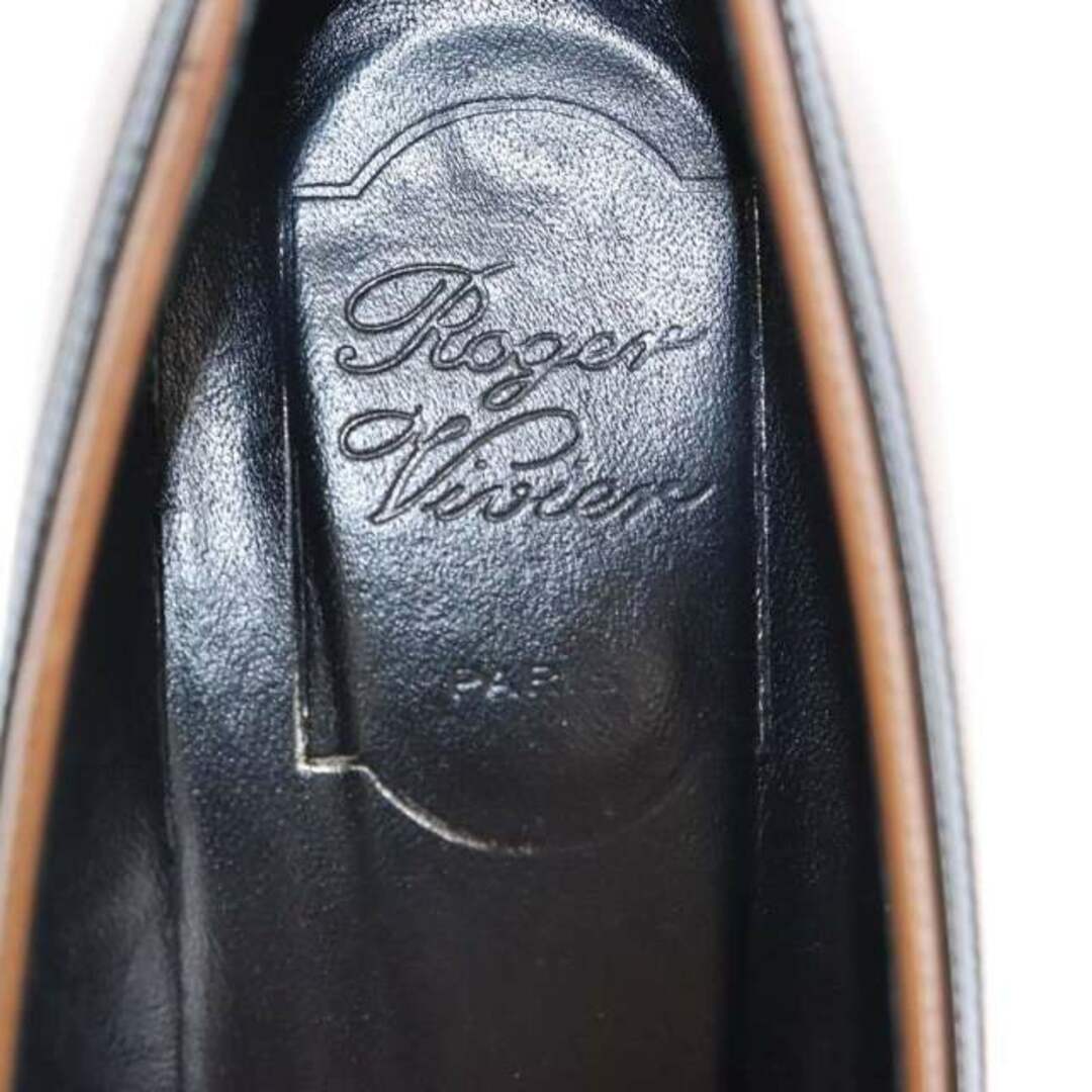 ROGER VIVIER(ロジェヴィヴィエ)のロジェヴィヴィエ ヴェルヴィヴィエ パテントライン パンプス レディースの靴/シューズ(ハイヒール/パンプス)の商品写真