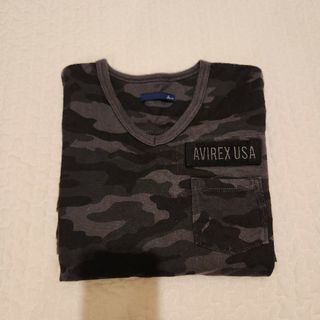 アヴィレックス(AVIREX)のAVIREX　迷彩　ロンT(Tシャツ(長袖/七分))