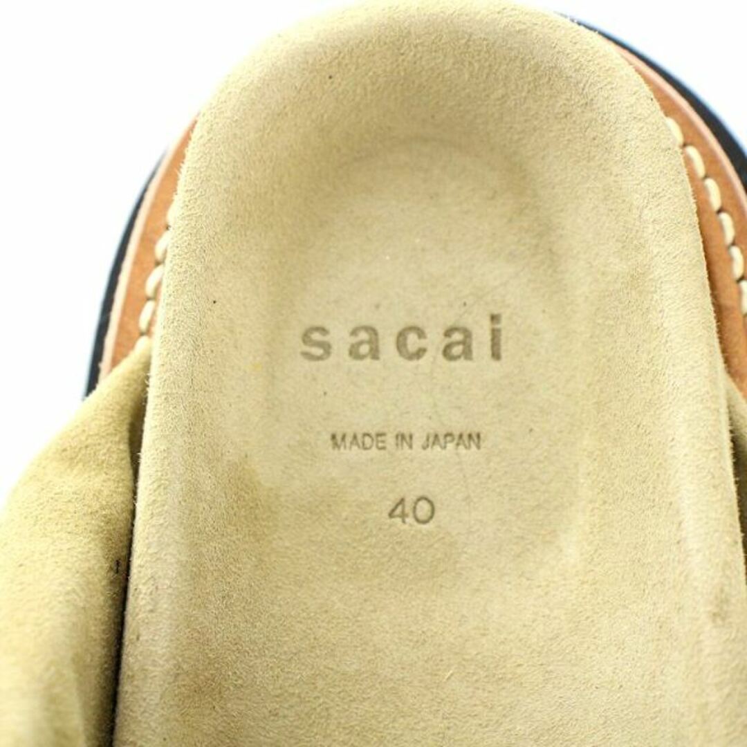 sacai(サカイ)のサカイ sacai 23SS サンダル スエード 厚底 40 25cm レディースの靴/シューズ(サンダル)の商品写真