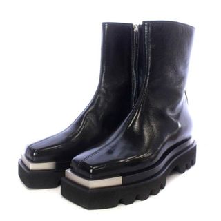 アザー(other)のピーター ドゥ Leather ankle boots 38 黒(ブーツ)