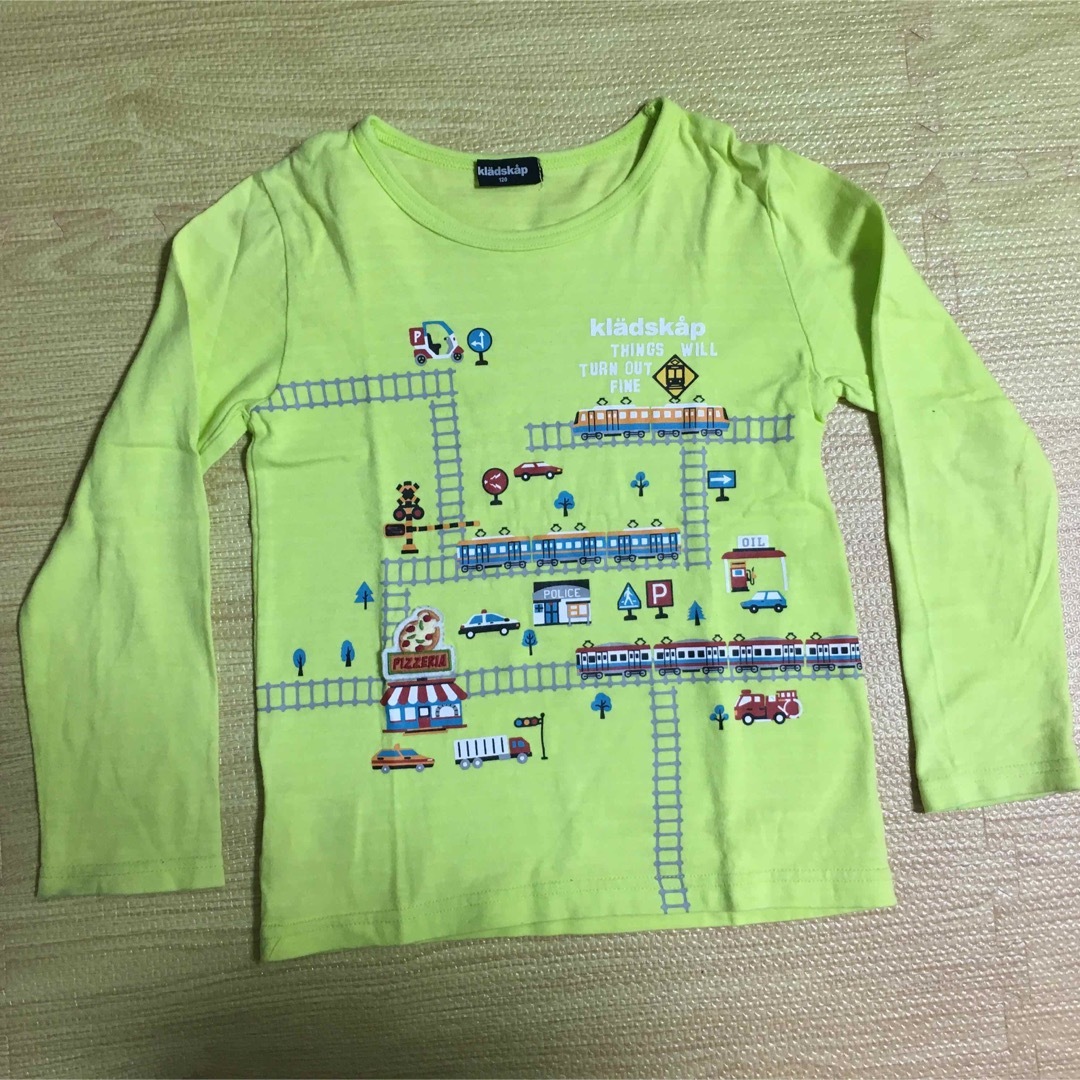 kladskap(クレードスコープ)のクレードスコープ　長袖Tシャツ　120cm キッズ/ベビー/マタニティのキッズ服男の子用(90cm~)(Tシャツ/カットソー)の商品写真