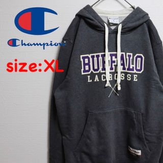 チャンピオン(Champion)のチャンピオン　古着　パーカー　バッファロー　ラクロス　オリジナルス　XL(パーカー)