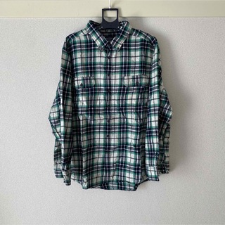グランフェイズ(GRAND PHASE)の古着　ネルシャツ　長袖シャツ　チェックシャツ　3XL ビックサイズ(シャツ)