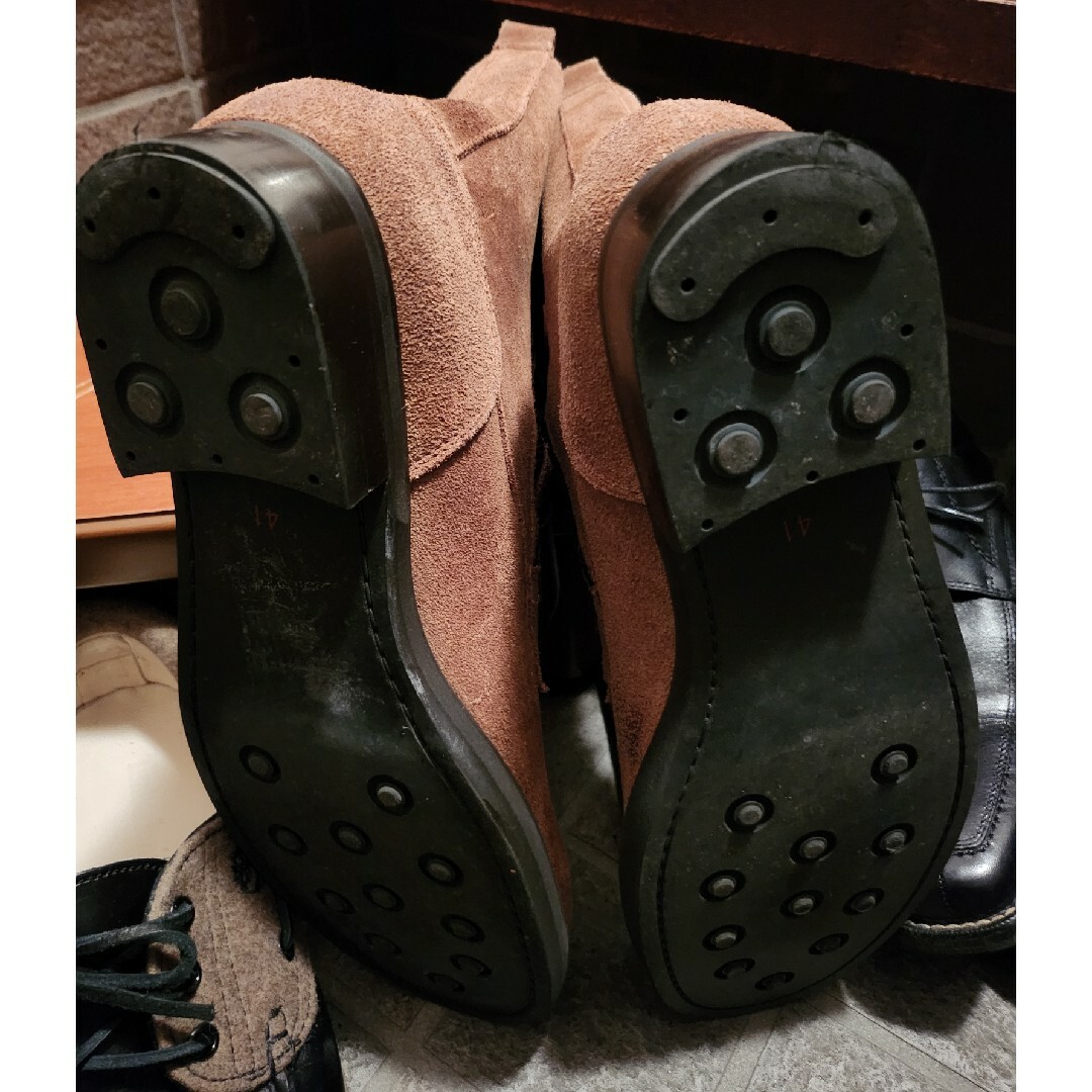 semantic design(セマンティックデザイン)の革ブーツ　スウェード　セマンティックデザイン　スウェード メンズの靴/シューズ(ブーツ)の商品写真