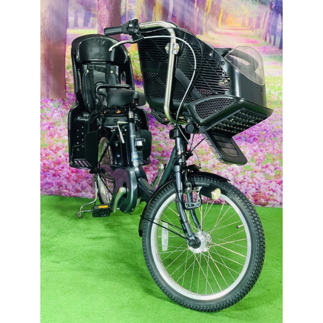 ○5720子供乗せ電動アシスト自転車パナソニック3人乗り対応20インチ-
