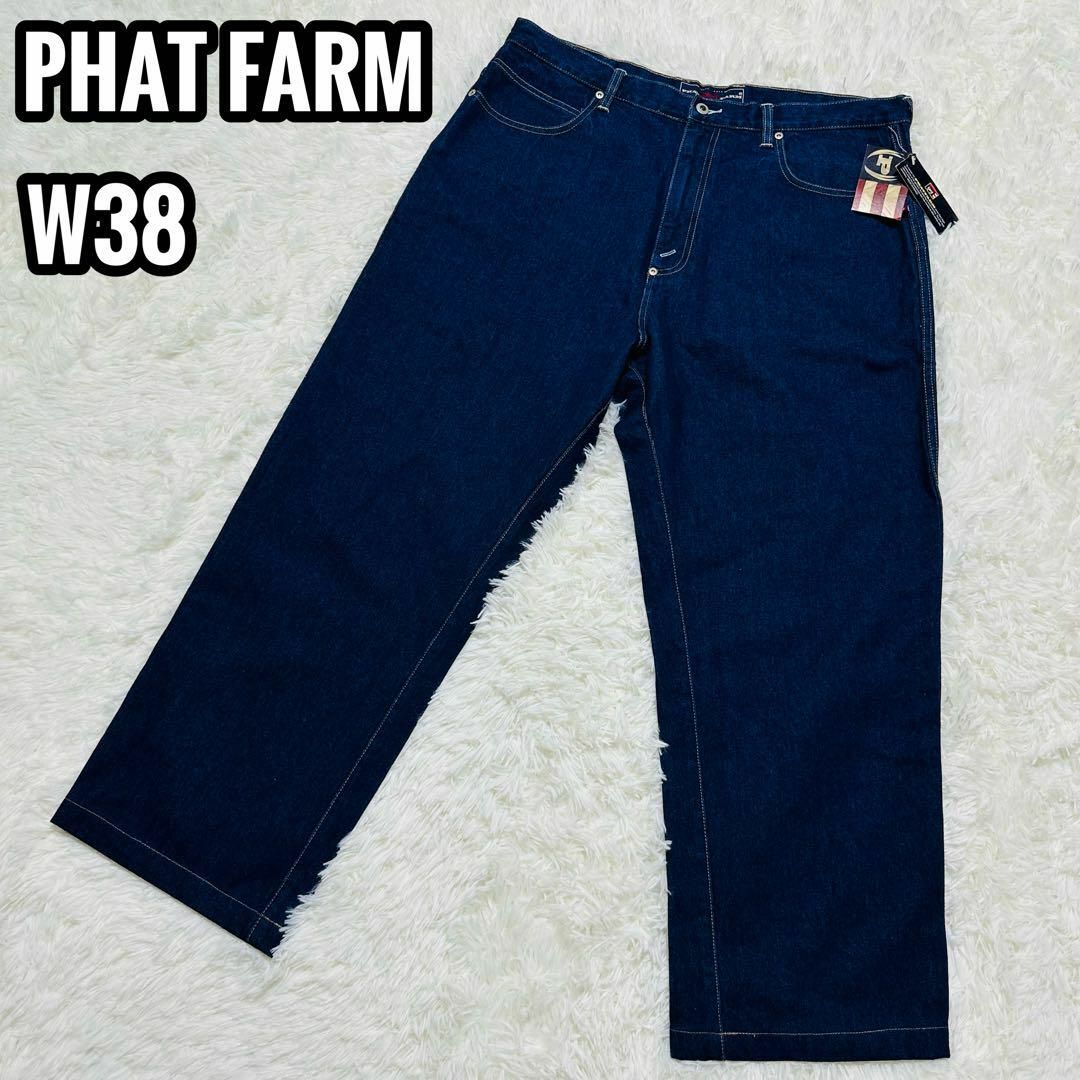 PHATFARM - 【タグ付き】PHAT FARM デニムパンツ W38 極太 90s HIPHOP