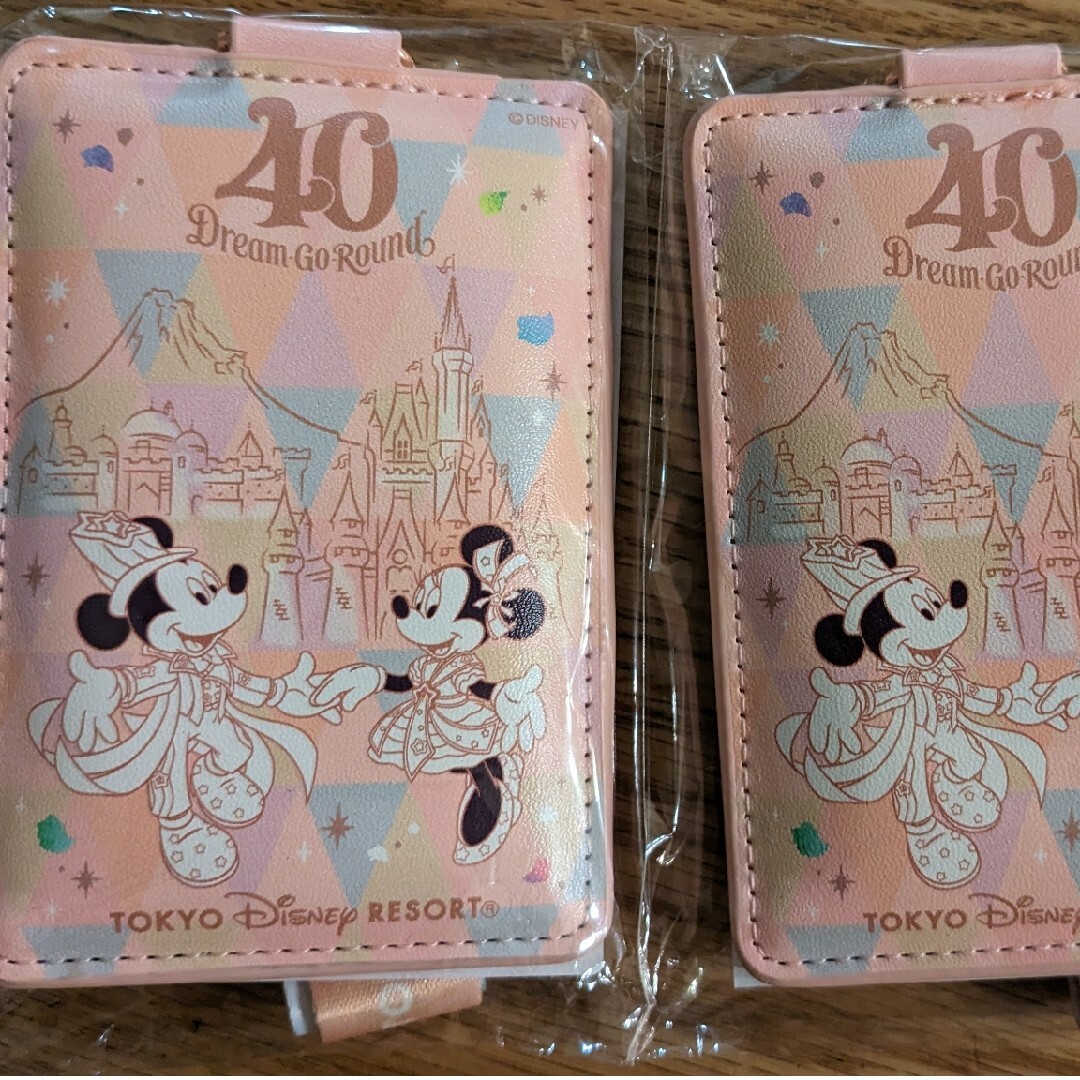 Disney - JAL オリジナル 東京ディズニーリゾート 40周年パスケース2個 ...