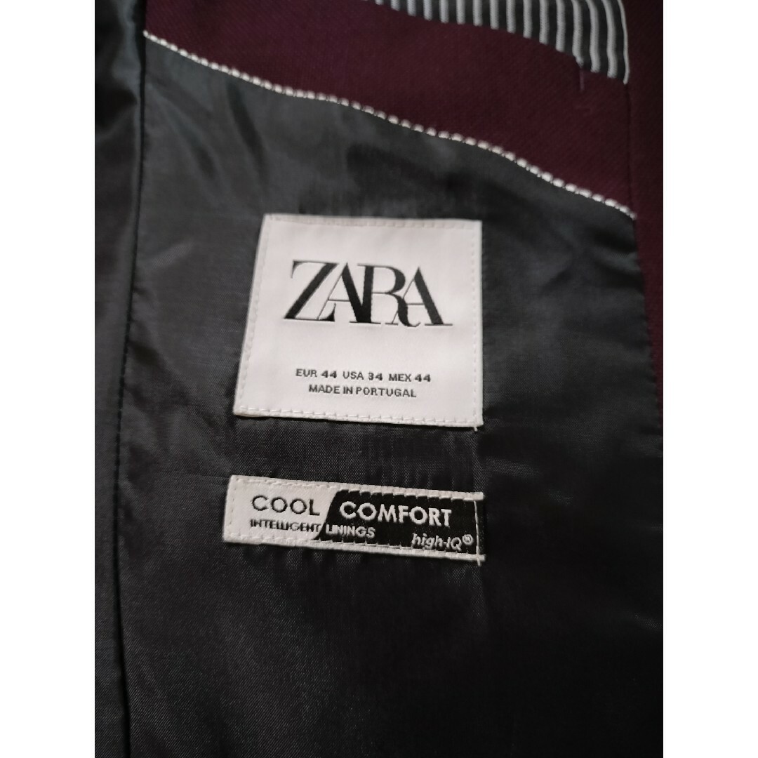 ZARA(ザラ)のZARA《COOL COMFORT》ボルドースーツセットアップ メンズのスーツ(セットアップ)の商品写真