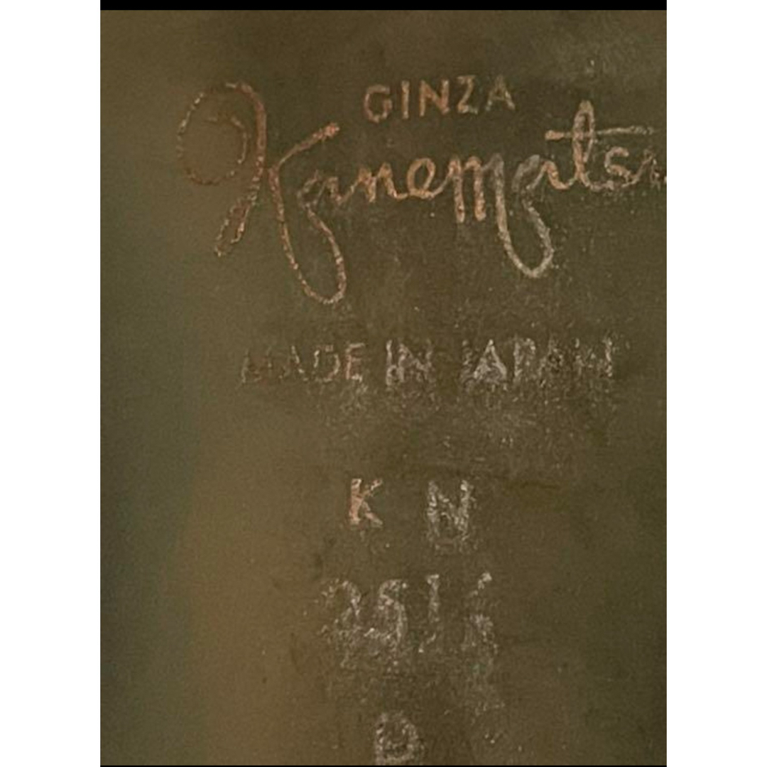 GINZA Kanematsu(ギンザカネマツ)のカネマツ　パンプス　グレー　25.5センチ レディースの靴/シューズ(ハイヒール/パンプス)の商品写真
