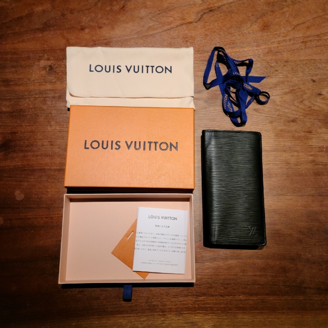LOUIS VUITTON(ルイヴィトン)のルイ・ヴィトン　ポルトフォイユ・ブラザ　エピ　長財布　箱、内袋あり メンズのファッション小物(長財布)の商品写真