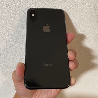 アイフォーン(iPhone)のiPhone X 256GB スペースグレー 本体のみ(スマートフォン本体)