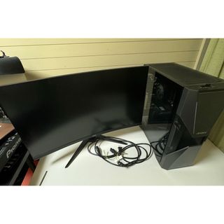 ゲーミングPC & ゲーミングモニター　セット(デスクトップ型PC)