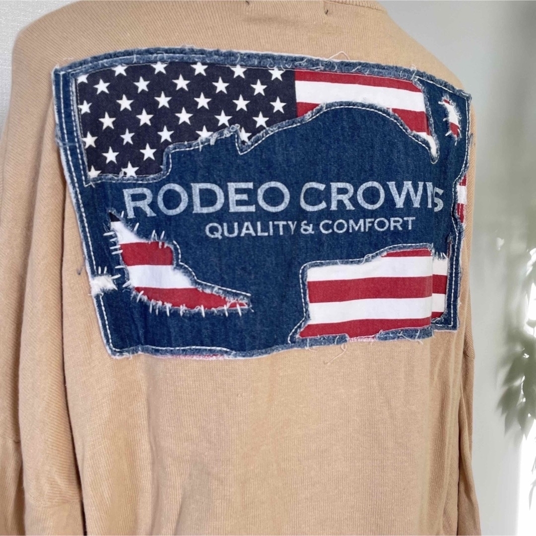 RODEO CROWNS(ロデオクラウンズ)の【RODEO CROWNS】ロデオクラウンズ　バックプリントニット　セーター レディースのトップス(ニット/セーター)の商品写真