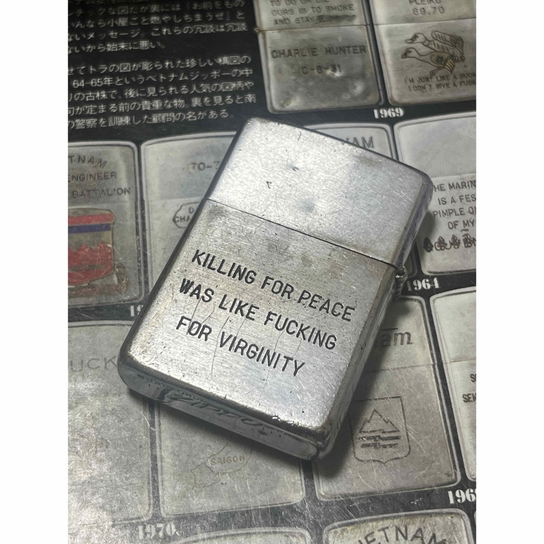 ZIPPO - 【ベトナムZIPPO】本物 1968年製ベトナムジッポー「第7艦隊」 ZIPPO - 【ベトナムZIPPO】本物 1968年製ベトナムジッポー「第7艦隊」