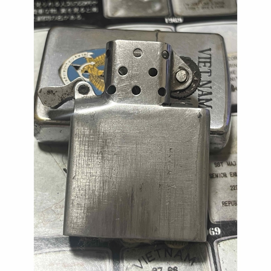 ZIPPO - 【ベトナムZIPPO】本物 1968年製ベトナムジッポー「第7艦隊」 ZIPPO - 【ベトナムZIPPO】本物 1968年製ベトナムジッポー「第7艦隊」